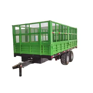 中国制造拖车容量为1.5-15吨拖拉机拖车农场农业设备新型号