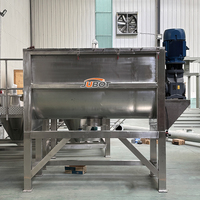 Mélangeur de poudre en acier inoxydable, mélangeur à ruban, machine à mélanger les poudres sèches