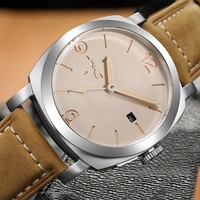 Montre GMT Mécanique de Luxe pour Homme, Création de Designer Italien, Édition Limitée Sportive Plongeur Étanche à 100 Mètres