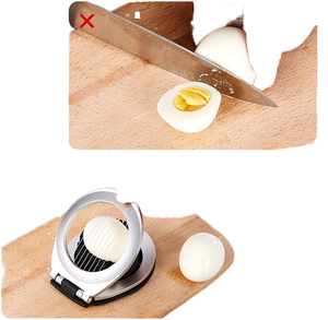 Nhà Máy bán hàng mới Ebay bán hàng OEM/ODM công cụ nhà bếp thép không gỉ trứng cắt Slicer - Product Image 2