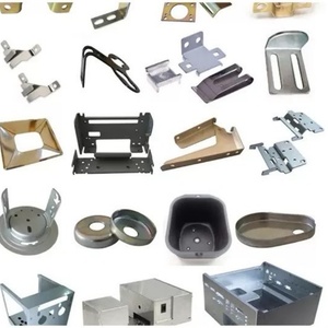 Op maat gemaakte metalen stempelonderdelen, precisie plaatwerk fabricatie, roestvrijstalen behuizingen en beugels - Product Image 1
