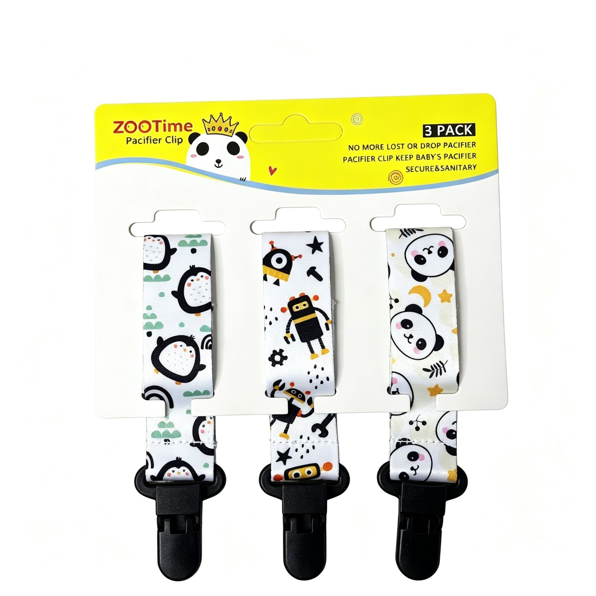 5 robot panda pinguino