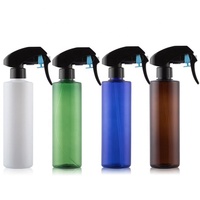 Vaporisateur rond en plastique de couleur verte, bleue et blanche de 8oz, 250ml, ambre PET