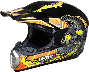 Caschi da <span class=keywords><strong>moto</strong></span> per bambini dirtbike skull di alta qualità - Product Image 2