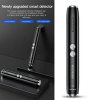Stylo portable multifonction : Scanner de signaux radio RF et GPS sans fil, détecteur de caméra cachée, charge Type-C, 70000 MCD, lentille LED lumineuse, CE/FCC