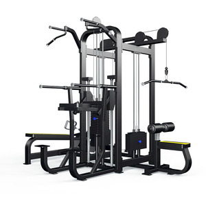 Commercial Exercise <b>Machine</b> Multi Function Gym Fitness Equipment Three Station Gym <b>Machine</b> CM-1760 3 Multi-station Multi 3 Stati - Product Image 1