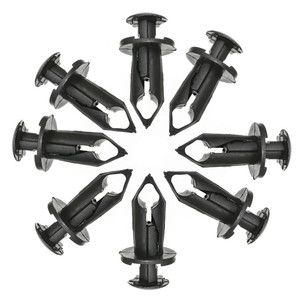 <b>Car</b> Fender Rivet Fastener <b>Clip</b> 8mm Plastic Bumper Retainer For Replace Repair General Purpose Type - Product Image 1