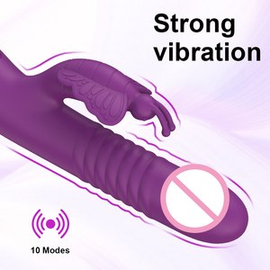 Nuevo estilo, vibrador de conejo recargable, masajeador para mujeres, juguetes para adultos de bajo ruido, estimulador de clítoris, vibradores de punto G para parejas - Product Image 3