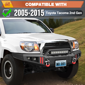 Parachoques Delantero Todoterreno <span class=keywords><strong>4x4</strong></span> para <span class=keywords><strong>Toyota</strong></span> <span class=keywords><strong>Tacoma</strong></span> de Segunda Generación 2005 2006 2007 2008 2009 2010 2011 <span class=keywords><strong>2012</strong></span> 2013 2014 2015 - Product Image 4