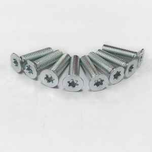 สกรูหัวแบน M8 20 มม. รุ่น 10407F051 ผลิตจากเหล็ก Homn Reen C1022 ชุบสังกะสี CR3+ รุ่น 10407F051 - Product Image 3