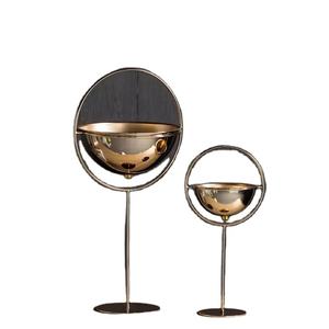 Créatif géométrique en métal décor à la maison vase design - Product Image 1