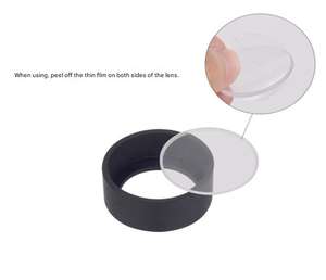 Cubierta de Goma Flexible y Duradera para Ocular de Visor Óptico, Barrera de Luz para Caza y Uso Táctico - Product Image 5