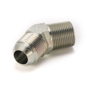1JN4 <span class=keywords><strong>JIC</strong></span> <span class=keywords><strong>HYDRAULIQUE</strong></span> CONNECTEUR 45 DEGRÉS NPT à <span class=keywords><strong>JIC</strong></span> MÂLE ADAPTATEUR Haute Pression Matériau <span class=keywords><strong>Flexible</strong></span> État Neuf Garantie 1 an - Product Image 1