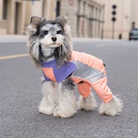 Pakaian Anjing Peliharaan untuk Musim Panas, Pelindung Sinar Matahari UPF50+, Bahan Sutra Es Bernapas, Poliester, Ukuran XXL, Gaya Kasual, Pakaian Anjing Berkaki Empat