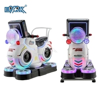 Simulateur de Machine de jeu d'arcade de course de moto à moteur rapide manèges pour enfants en métal Durable