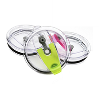 Couvercles de rechange pour gobelets Yeti RTIC Ozark Trail de 20 oz et 30 oz, couvercle coulissant anti-éclaboussures, sans BPA, accessoires pour gobelets