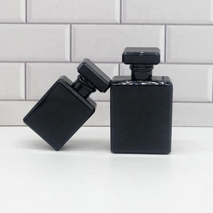Wholesale Luxury '<strong>Purfume</strong> <strong>Bottles</strong> Unique Square Glass Crystal 100Ml 50Ml Perfume <strong>Bottles</strong> Manufacture - Product Image 3