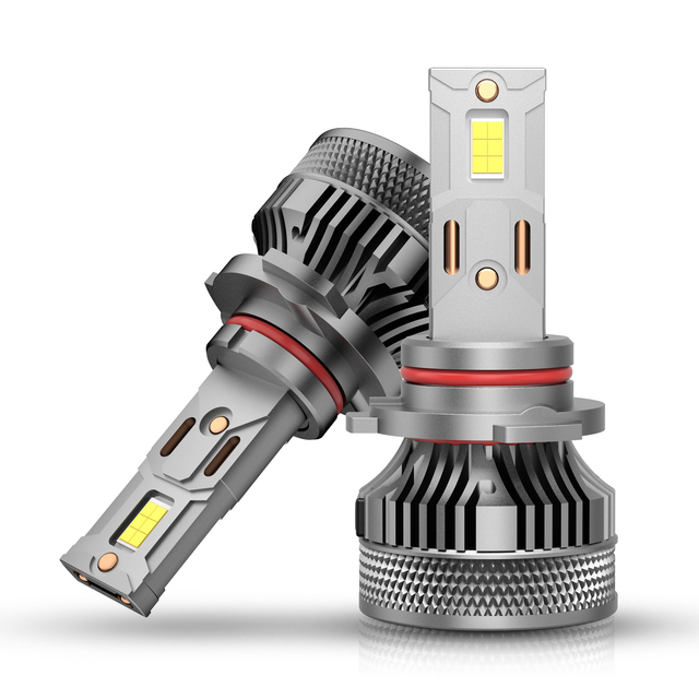 A80 New Design 78W 9600lm LED Headlights Bulb H1 H3 H11 9005 9006 H7 Chips Double Copper Tubes 6000k White 12V for Golf H8 H9