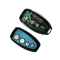 Télécommande universelle sans fil 433 MHz compatible avec les portes de garage électriques, télécommande de copie de code, ouvre-porte de garage, télécommande de garage