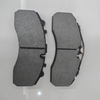 Plaquettes de frein pour camions et autobus NAO WVA29235 29240 pour Volvo FH16 520 pour MAN TGA 33.480 HD Pièces de camion Semi-métalliques