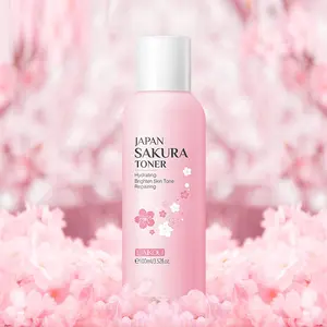 Японская увлажняющая бутылка для ухода за кожей с тонером для лица Sakura 100 мл