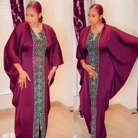 Afrikanisches Boubou-Kleid Mode Kitenge Kleidung Design Bubu-Kleid Afrikanisches Kleid