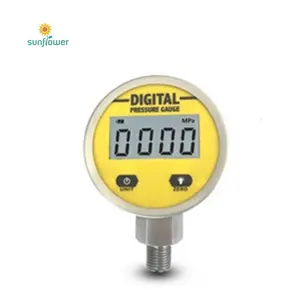 Best Price LCD showing digital oil pressure gauges meter smart water gas gauge