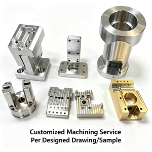 Carcasa de Rodamiento Esférico de Acero Inoxidable Personalizada, Base Cilíndrica Hueca Pulida, Mecanizado CNC de Precisión OEM ODM - Product Image 1