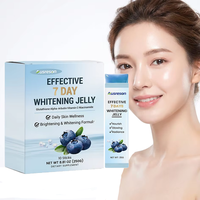 Produits blanchissants pour la peau OEM, L-glutathion, collagène, vitamine, complément beauté, antioxydant, naturel, efficace, gel blanchissant en 7 jours