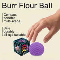 ZW Bestseller transfrontalier : Jouet sensoriel anti-stress en plastique, boule de farine pelucheuse, pour enfants et adultes