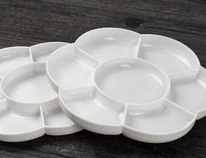 <span class=keywords><strong>Palette</strong></span> de <span class=keywords><strong>peinture</strong></span> à l'huile en acrylique pour aquarelle, 7 aliments, fleurs blanches, artiste, - Product Image 5