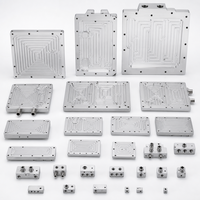 Plaque de refroidissement liquide en aluminium pour la gestion thermique des batteries, fabrication sur mesure OEM ODM