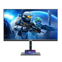 Moniteur d'ordinateur PC 27 pouces, moniteur 4K, écran Retina, moniteur de jeu, moniteur LCD plat, Freesync G-Sync avec support réglable en hauteur