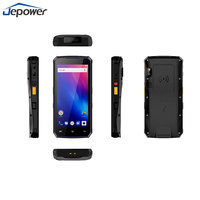 Jepower V200 PDA Industriel Robuste Lecteur de Codes-Barres Ordinateur Mobile Android 14 4G-LTE BT WIFI NFC 4 Go IP67 GPS pour Entreposage et Commerce de Détail