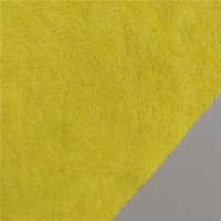 Tissu tricoté en peluche 100 % polyester super doux de haute qualité Dingxin 2025, résistant aux taches, pour ameublement, canapé, maison, voiture