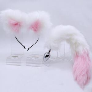 新デザイン 多彩なカラー バットシルバー ステンレス製メタルアナルプラグテール <span class=keywords><strong>SM</strong></span>ゲーム用 - Product Image 5