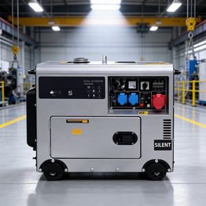 เครื่องกำเนิดไฟฟ้าดีเซลแบบเงียบพิเศษ 50Hz/60Hz ขนาด 10kW 10kVA 20kVA 16kW สตาร์ทอัตโนมัติ ATS สำหรับบ้าน กรณีฉุกเฉิน ปรับแต่งได้ ขายตรงจากโรงงาน - Product Image 1