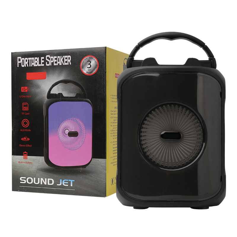 SOMOSTEL 3 дюймов пламени легкий пластиковый портативный динамик bocina