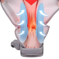 Chaussures gonflables de fixation d'articulation de cheville avec la marche d'air de soutien de tendon d'Achille pour la correction des blessures d'articulations