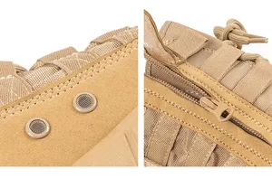 Bottes tactiques pour hommes, bottes de randonnée en plein air, bottes de désert légères et respirantes, bottes de cheville pour hommes, chaussures de jungle - Product Image 3
