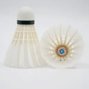 China ManufactureChina Wholesale BWF Class A Badminton Shuttlecock Goose Feathers Speed Shuttlecock Ling Mei