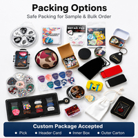 Plectres de guitare personnalisés avec logo : solutions de marquage pour les projets de production de marchandises musicales