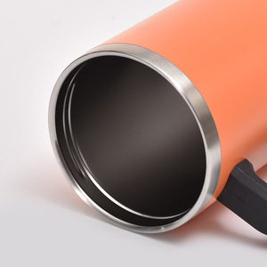 304 Stainless Steel 40Oz Car Mug With Handle Insulated Travel Cup For Outdoor Office Home Use - Product Image 3
