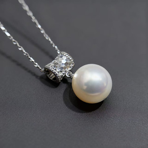 31482 Accessoires de perles DIY, pendentif en argent S925, support vide, collier or/argent avec composants de bijoux en barre de 10-13 mm - Product Image 4