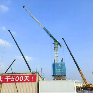 رافعة برجية مسطحة مع حمولة 10 طن ، ذراع 50 متر ، تحكم دقيق ، معدل فشل منخفض ، دعم ما بعد البيع - Product Image 1