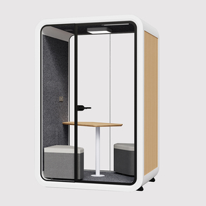 Cabina Acústica Insonorizada Moderna para Estudio de Grabación y Reuniones, Espacio para Grabación EN VIVO, Cabina de Grabación Insonorizada - Product Image 2