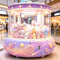 Jouets en peluche doux pour machines à griffes d'arcade, modèles variés, animaux mignons en peluche pour enfants