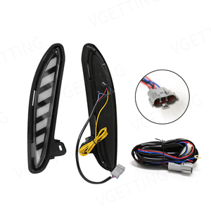 Đèn LED 3 Màu Chống Nước Tín Hiệu Rẽ Cản Trước Đèn Chạy Ban Ngày Đèn Sương Mù Cho Toyota Harrier Venza 2021 2022 - Product Image 2