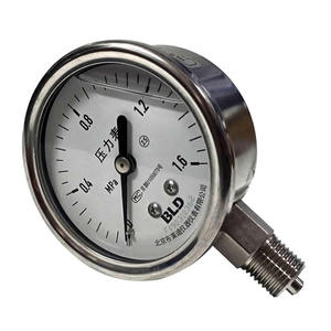 Blvd Stainless Steel Pressure <b>Gauge</b> YTHN-63 1.6 Accuracy <b>Thread</b> Connection Vacuum <b>Gauge</b> - Product Image 1