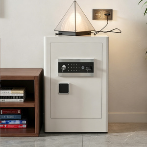 Caja Fuerte Grande con Huella Dactilar DH60, Gabinete de Seguridad Antirrobo de Acero con Cajón para el Hogar y la Oficina - Product Image 1